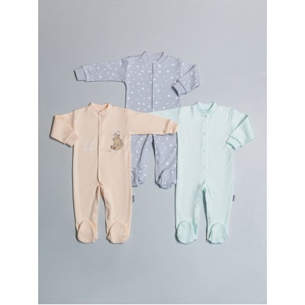 КОМБИНЕЗОН LET IT SNOW (интерлок) КЛ.310.005.0.067.005/006